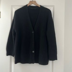 Oversized Jenni Kayne cocoon cardigan black size XXS